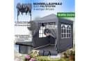 Quick Star Faltpavillon Pop-Up mit 4 Seitenteilen Smoky Grau Bild 1