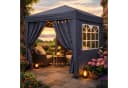 Quick Star Faltpavillon Pop-Up mit 4 Seitenteilen Smoky Grau Bild 4