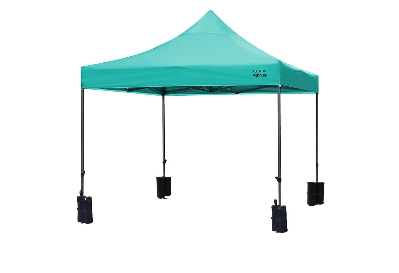 Quick Star Pavillon Fuss Gewichte 4er Set Schwarz - Bild 5