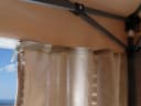 Quick Star Faltpavillon Pop Up Braunbeige mit Seitenteilen Bild 4