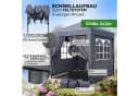 Quick Star Faltpavillon Pop Up mit Seitenteilen und Fußgewichten Bild 1