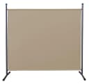 Quick Star Paravent Stellwand Outdoor Wetterfest Beige Bild 2