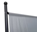 Quick Star Paravent Stellwand Outdoor Wetterfest Weiß/Grau Bild 4