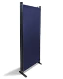 Quick Star Paravent 4-teilig Blau Faltbare Stellwand Bild 1