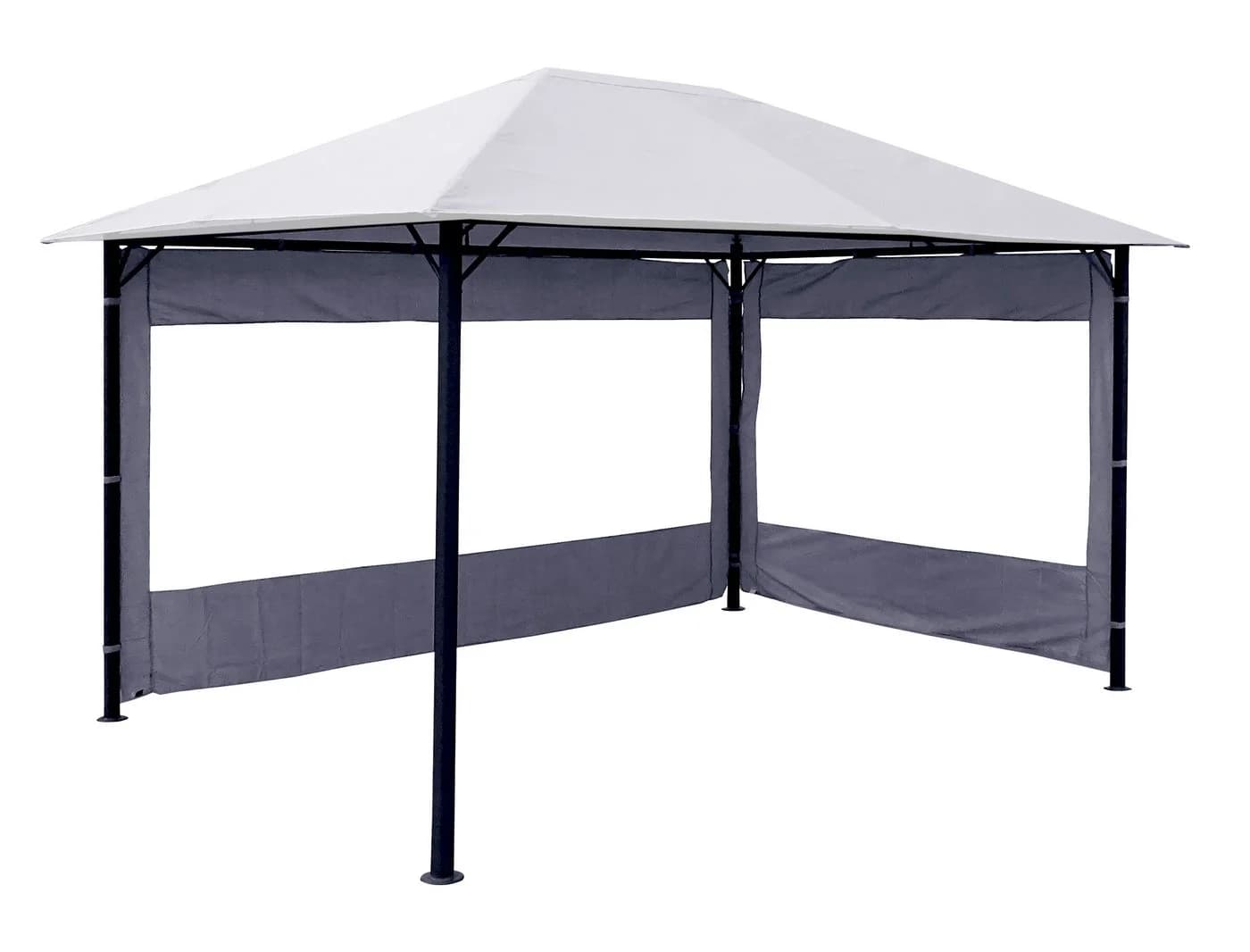 Quick Star Pavillonseitenteil Nizza Grau 250x190 cm - Bild 3