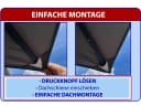 Quick Star Pavillon Nizza 3x3m Sand Anthrazit mit Seitenwänden Bild 1