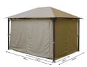 Quick Star Pavillon Nizza 3x4m Sand Anthrazit mit 4 Seitenteilen Bild 3