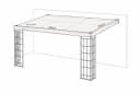 Quick Star Anbaupavillon Ersatzdach 3x4m Beige Bild 3