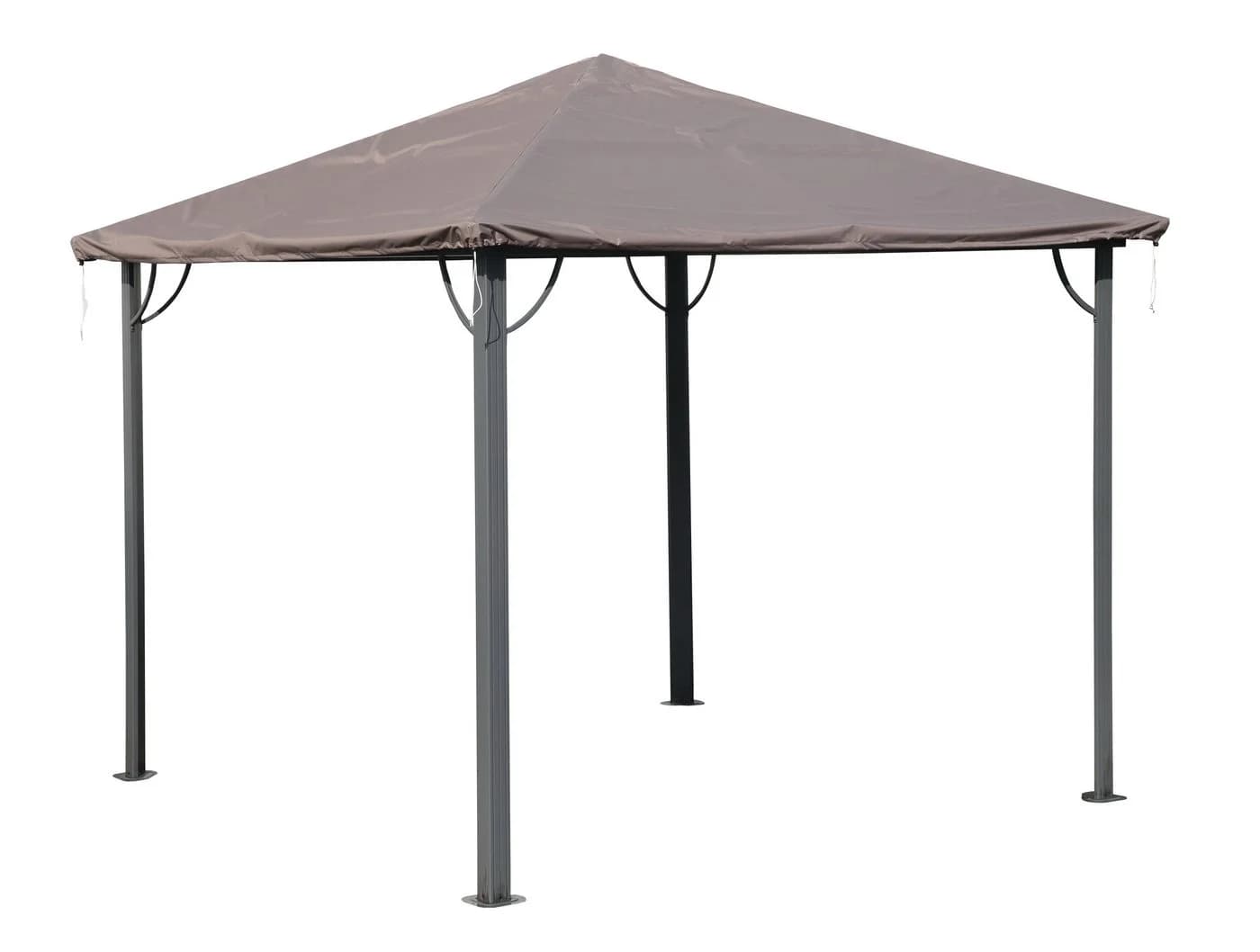 Quick Star Pavillon Schutzhaube 3x3m Taupe Wasserdicht - Bild 2