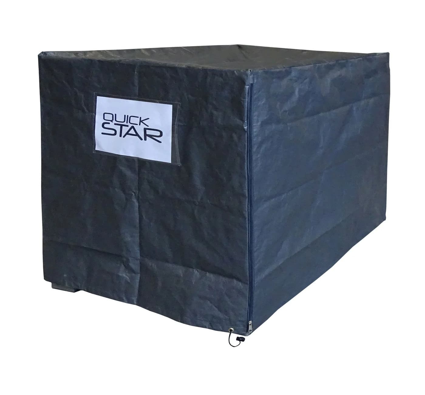 Quick Star Regenschutzplane 5x Gitterbox Abdeckung Grau PE-Gewebefolie - Bild 2