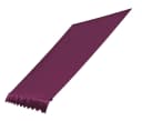 Quick Star Ersatzdach Klemmmarkise 200cm Bordeaux Polyester Bild 2