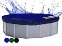 Quick Star Pool-Abdeckplane Rund UV-beständig Blau/Schwarz Bild 2