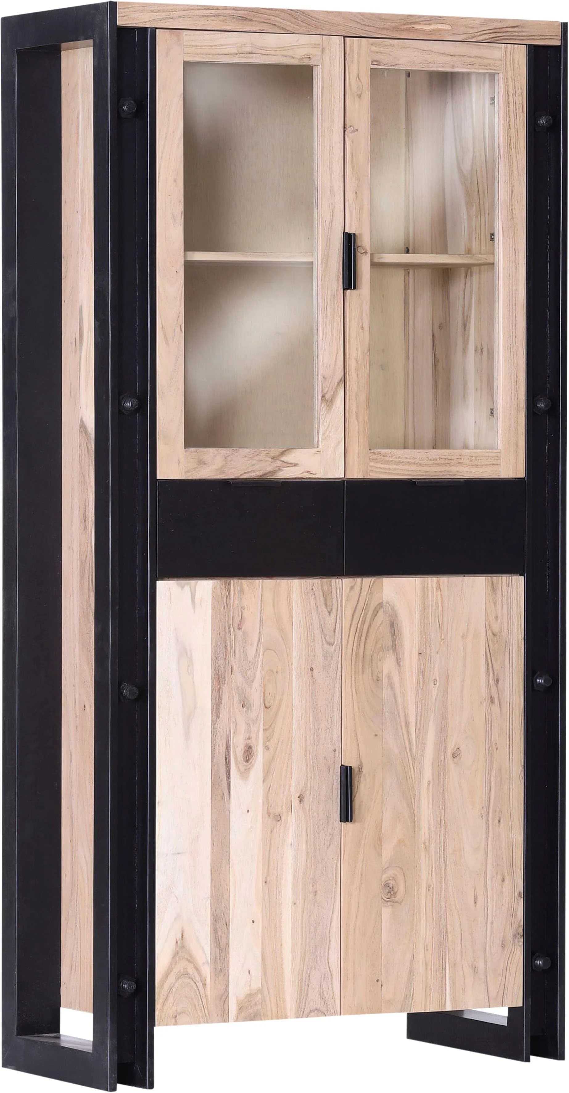 GUTMANN FACTORY Vitrine Building Industrial Design Schwarz Natur