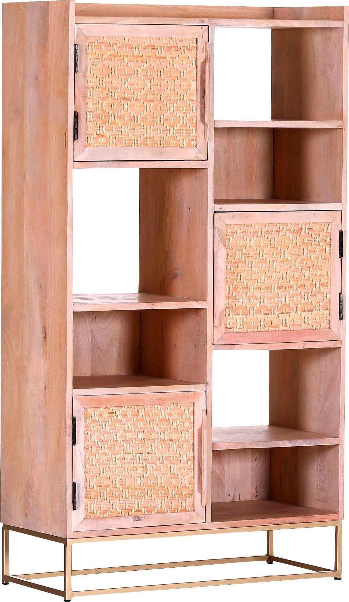 GUTMANN FACTORY Highboard Belkin Natur Rattanfront