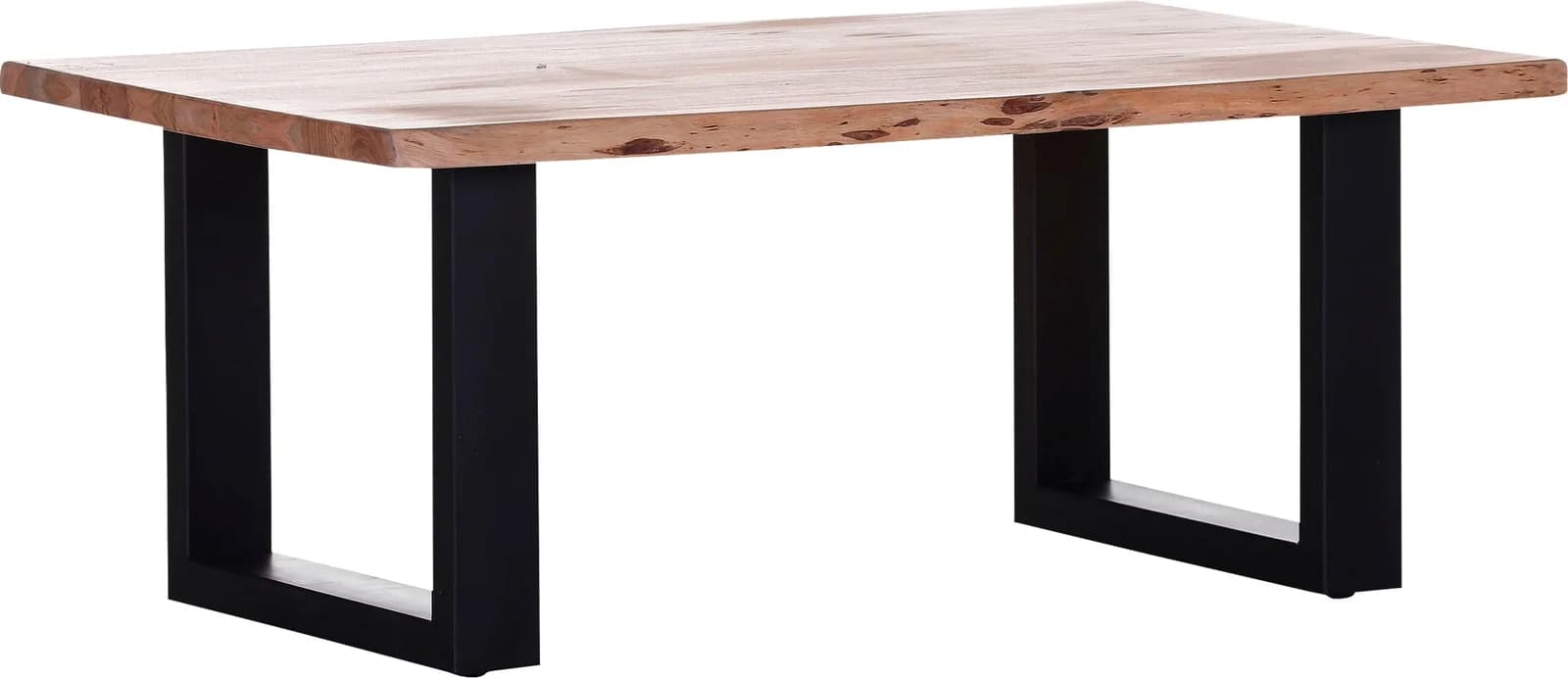 GUTMANN FACTORY Siesta Couchtisch Schwarz Naturholz