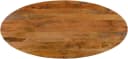GUTMANN FACTORY Esstisch Oval Mango Schwarz Bild 4