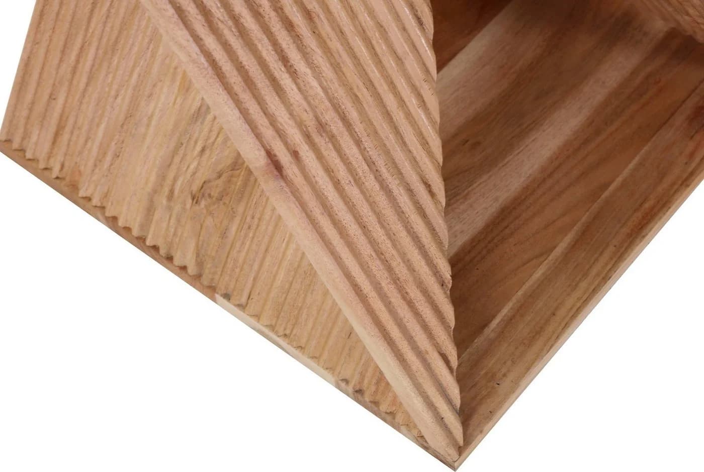 Gutmann Factory Beistelltisch Beige Natur Massivholz Modern - Bild 3