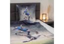 Traumschloss Bettwäsche TS Edition 2-teilig Baumwolle Fußball Duell Blau/Weiß Bild 1