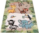 Paco Home Kinderteppich Diamond 644 3D-Design Dschungel Tiere Bild 1