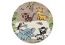 Paco Home Kinderteppich Diamond 644 Dschungel-Tiere 3D-Design Bild 1