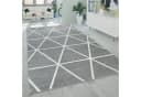 PACO HOME Teppich Stella 401 Grau Geometrisches Rautenmuster Skandi Bild 2