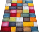 Paco Home Teppich Smaragd 753 Mehrfarbig Kariert Bild 1