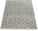 Paco Home Teppich Poco 821 Grau Weiß Rauten Design Outdoor Bild 1