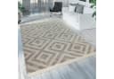 Paco Home Teppich Poco 821 Grau Weiß Rauten Design Outdoor Bild 2