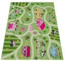 Paco Home Kinderteppich Bino 560, Bauernhof-Motiv, Kurzflor, 4 mm Höhe Bild 1