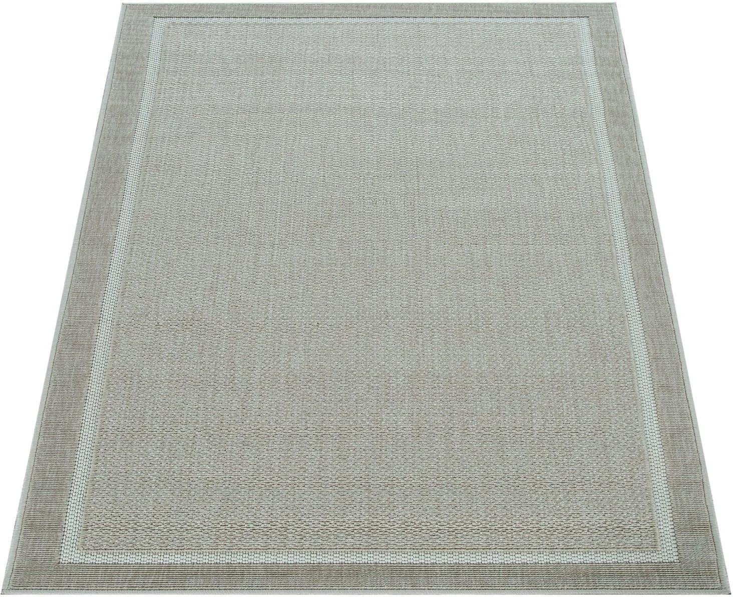 Paco Home Teppich 'Brugge 225' Beige Flachgewebe