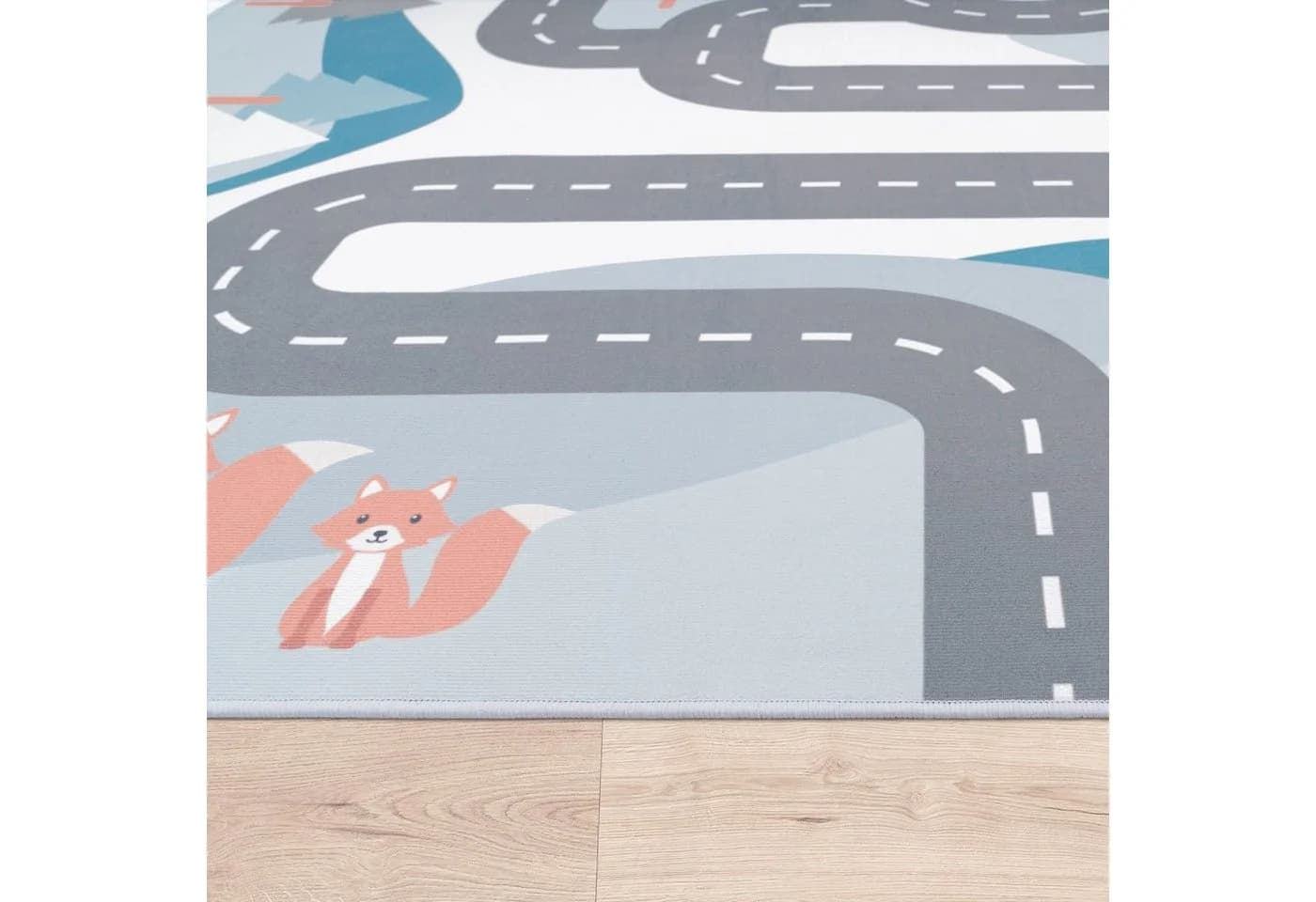 Paco Home Kinderteppich Bino 574 Kurzflor Straßen-Spiel-Teppich - Bild 5
