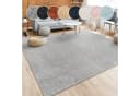 PACO HOME Teppich Porto 890 Silber Uni Kurzflor Bild 2