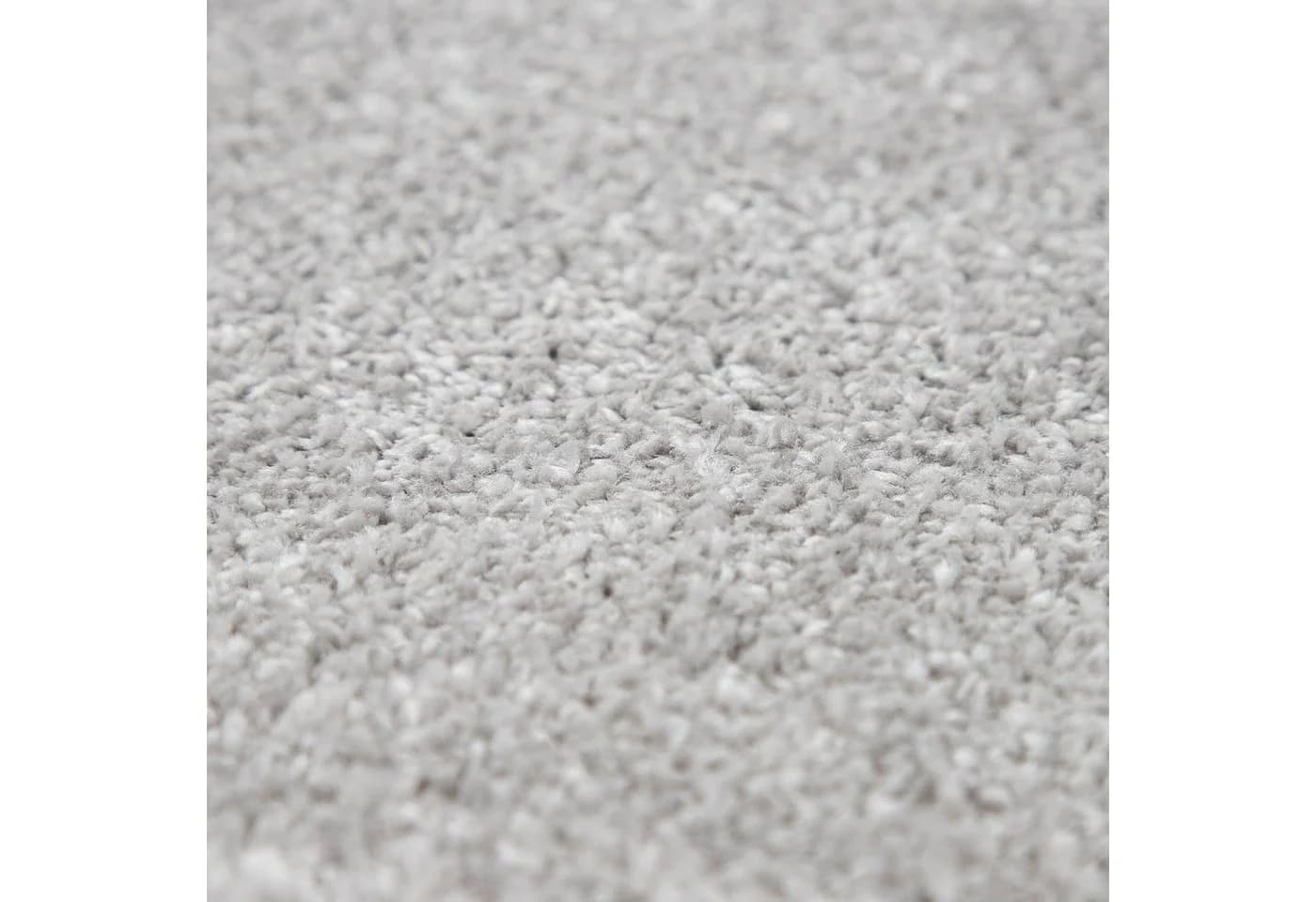 PACO HOME Teppich Porto 890 Silber Uni Kurzflor - Bild 4