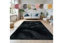 PACO HOME Kunstfell Soft 380 Fellteppich Schwarz Hochflor Bild 2