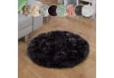 Paco Home Fellteppich Playa 960 Schwarz Flokati-Optik Bild 2