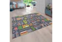 Paco Home Kinderteppich Bino 577 Grau Straßen-Motiv Bild 1