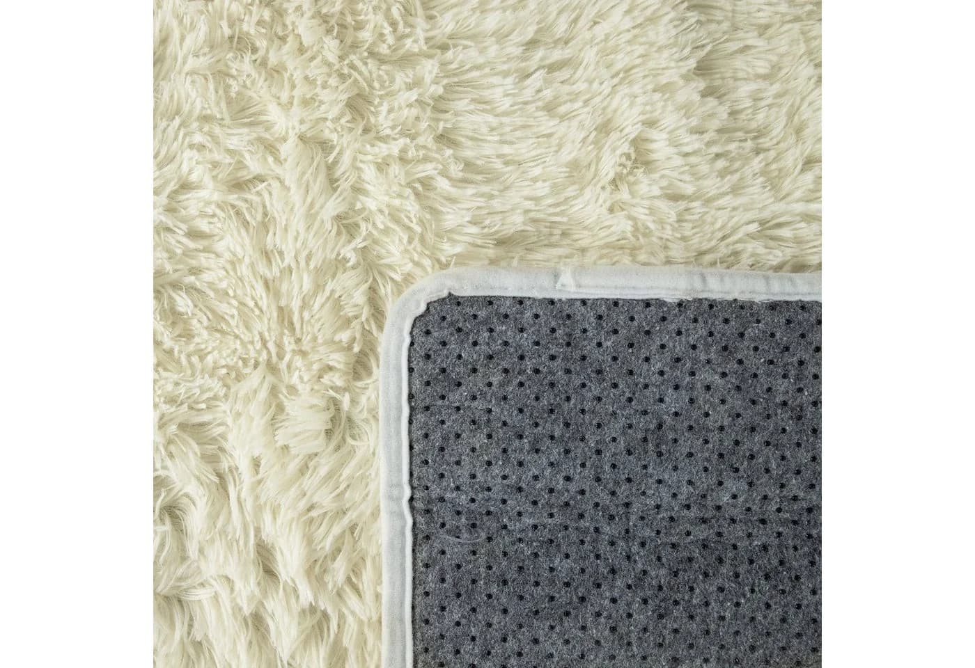 Paco Home Hochflor-Teppich Silky 591 Vanille - Bild 3