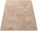 PACO HOME Hochflor-Teppich Silky 591 Beige 140x200cm Polyester Bild 1