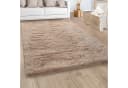 PACO HOME Hochflor-Teppich Silky 591 Beige 140x200cm Polyester Bild 5