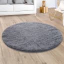 Paco Home Hochflor-Teppich Silky 591 Grau Bild 5