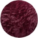 PACO HOME Hochflor-Teppich Silky 591 Lila Rund Bild 1