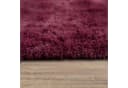 PACO HOME Hochflor-Teppich Silky 591 Lila Rund Bild 3