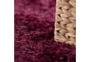 PACO HOME Hochflor-Teppich Silky 591 Lila Rund Bild 4