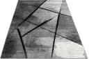Paco Home Teppich Mondial 113 Grau Modern Abstrakt Kurzflor Bild 1