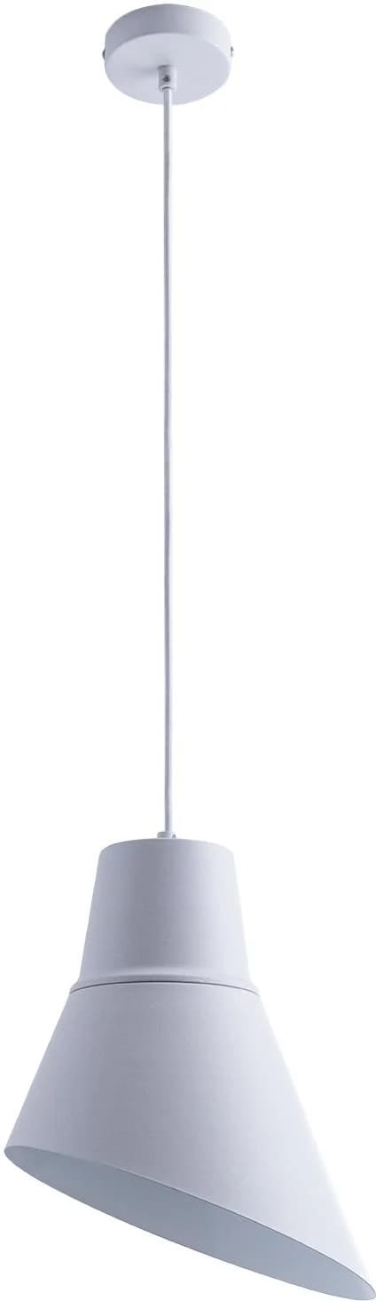 PACO HOME Pendelleuchte BODO weiß Industrial