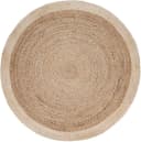 PACO HOME Viborg 594 Teppich Beige Jute Handgefertigt Bild 1