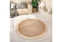 PACO HOME Viborg 594 Teppich Beige Jute Handgefertigt Bild 2