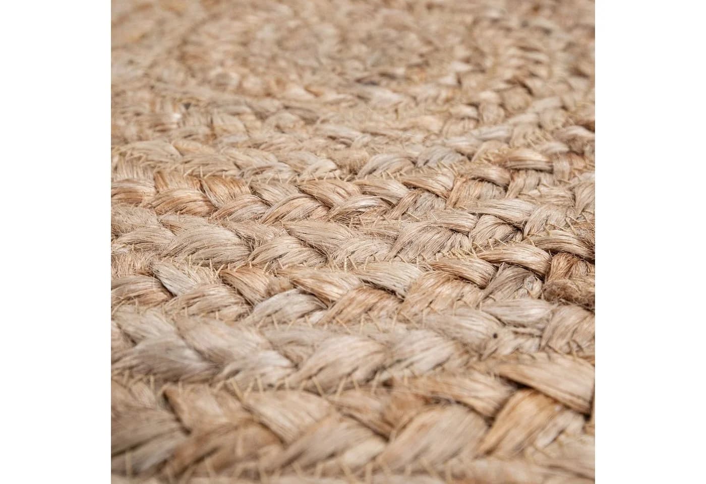 PACO HOME Viborg 594 Teppich Beige Jute Handgefertigt - Bild 3