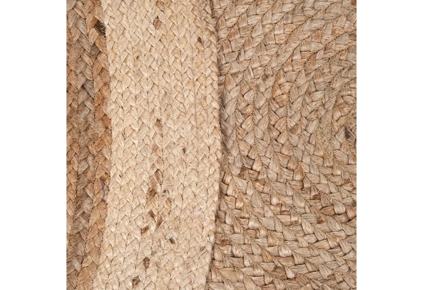 PACO HOME Viborg 594 Teppich Beige Jute Handgefertigt - Bild 4