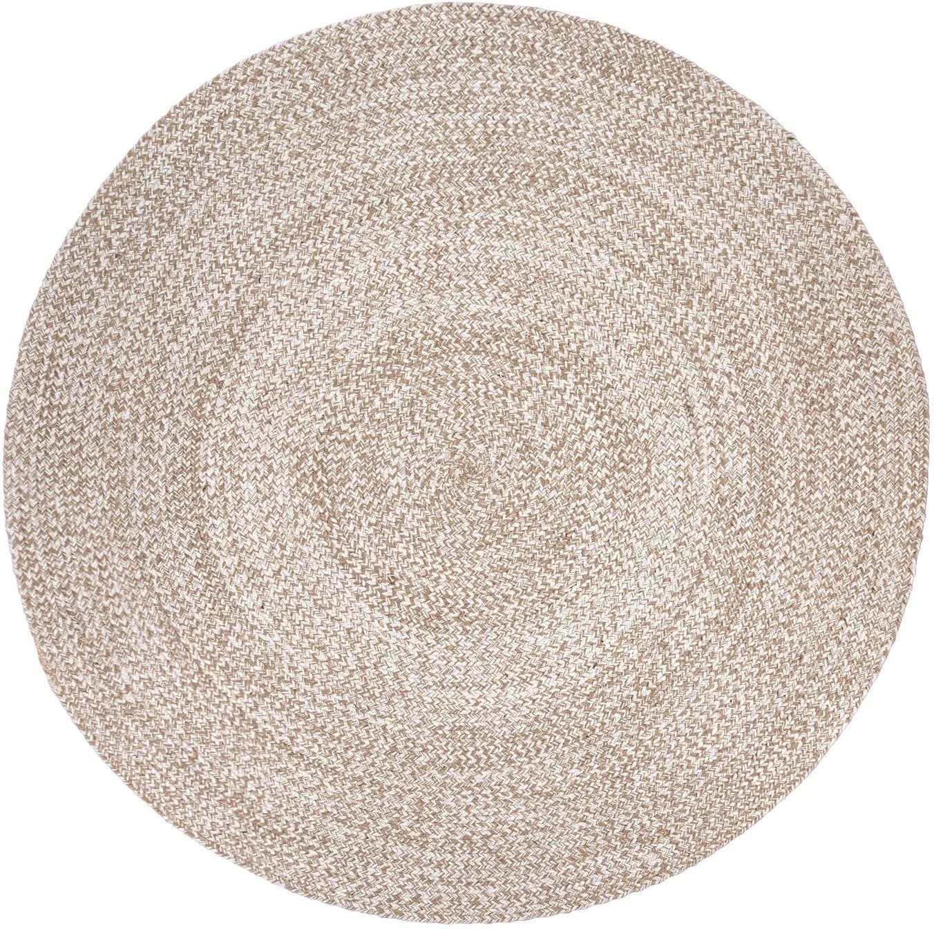 Paco Home Teppich Viborg 595 Rund Beige Jute Modern Boho - Bild 2